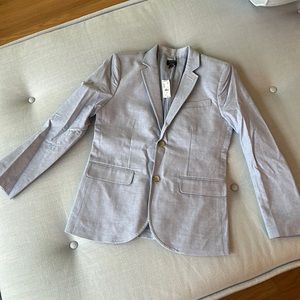 New J. Crew Boys Thompson Light blue blazer size 12